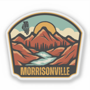 Adesivo Morrisonville, Illinois