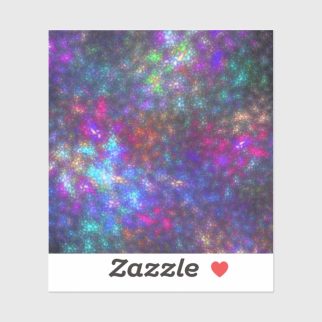 Adesivo Mosaico Galáctico (Folha)