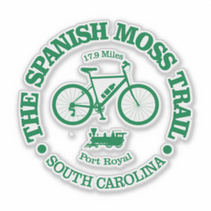 Adesivo Moss Trail (ciclismo) espanhol