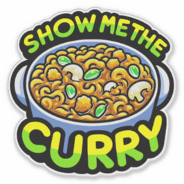Adesivo Mostre-me o curry