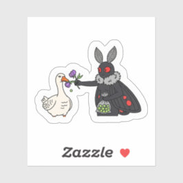 Adesivo Moth Alimenta O Ganso