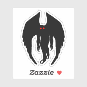 Adesivo Mothman Cryptid