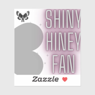 Adesivo Mothman Shiny Hiney Fan Sticker
