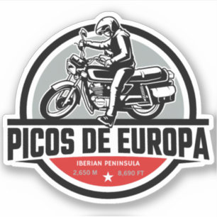 Adesivo Motor Picos de Europa Spanish Cantabrian