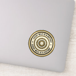 Adesivo Motorcycle Distance Achievement Style