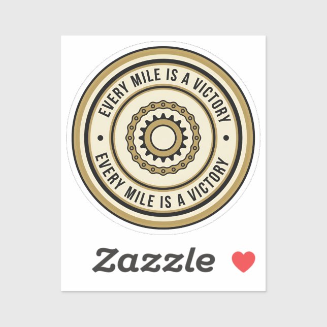 Adesivo Motorcycle Distance Achievement Style (Folha)