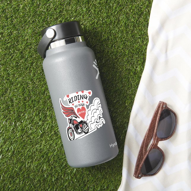 Adesivo Motorcycle Valentine (HydroFlask Insitu)