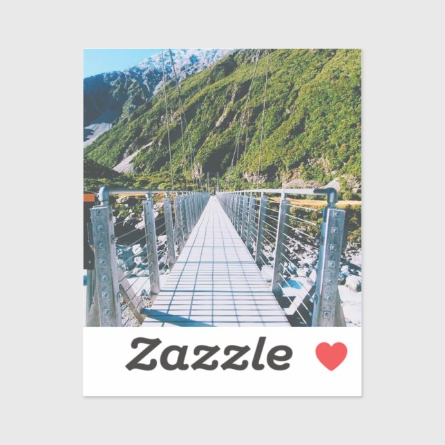 Adesivo Mount Cook - New Zealand (Folha)