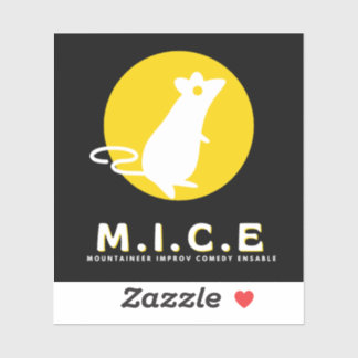 Adesivo Mountaineer Improv Comedy Ensembre o vinil Sticker