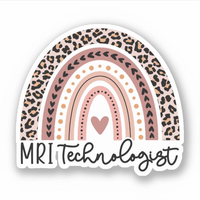 Adesivo MRI Technologist, MRI Tech Gift, presente para MRI (Frente)