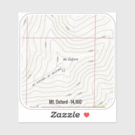 Adesivo Mt. Oxford Colorado