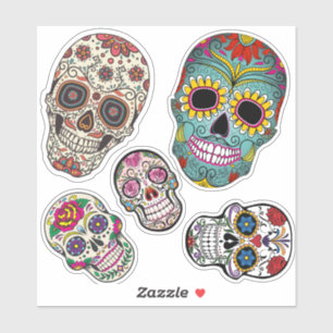 Adesivo Muerte Skulls