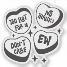 Muito quente para nós, sem Obrigados, não se impor