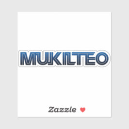 Adesivo Mukilteo WA