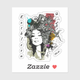 Adesivo Mulher Forte Com Poderes