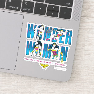 Adesivo Mulher: "Você É Mais Forte Do Que Acredita"