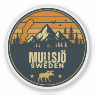 Adesivo Mullsjö, Suecia Sverige