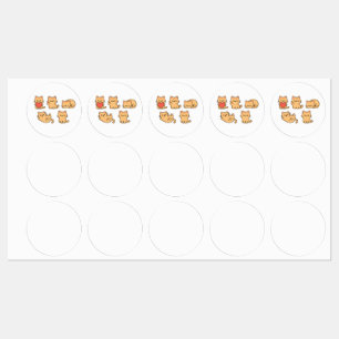 Adesivo Multi-Gatos – Etiqueta Gatos Kawaii
