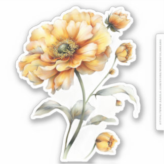 Adesivo Mundo Fada do Mel Dourado – 04 Carregando Flores S