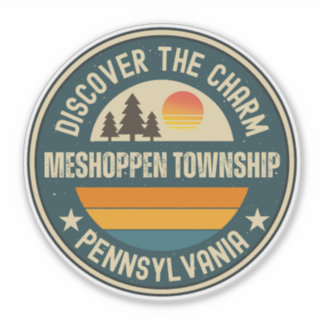 Adesivo Município de Meshoppen, Pensilvânia