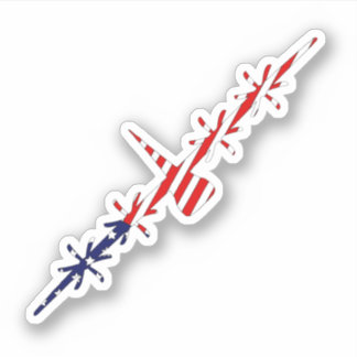 Adesivo 'Murica c130j Sticker