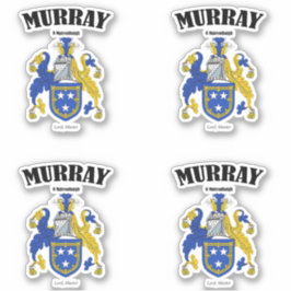 Adesivo Murray Crest Tradução e significado irlandês (x4)