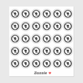 Adesivo Mushroom Free Wedding Place Card Mini Food Allergy