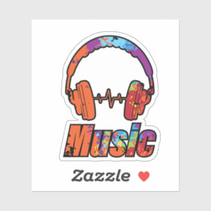 Adesivo Música