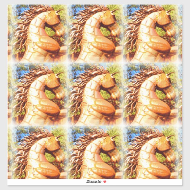 Adesivo mustang stallions (Folha)