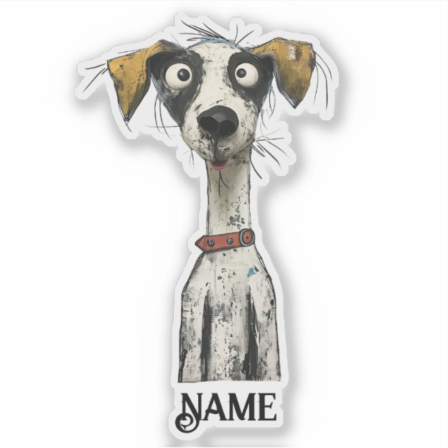 Adesivo Muttley Crew Dogs Personalizados (Frente)