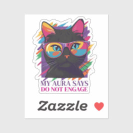 Adesivo My Aura Says Sticker