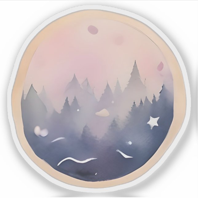 Adesivo Mystical Forest Twilight (Frente)