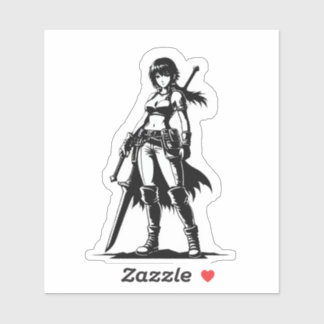 Adesivo Mystical Hunter Girl Of The North5