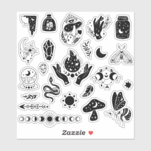 Adesivo Mystical Witchy Sticker Pack