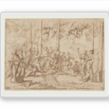 N.Poussin: Apolo e as musas no Monte Parnasso
