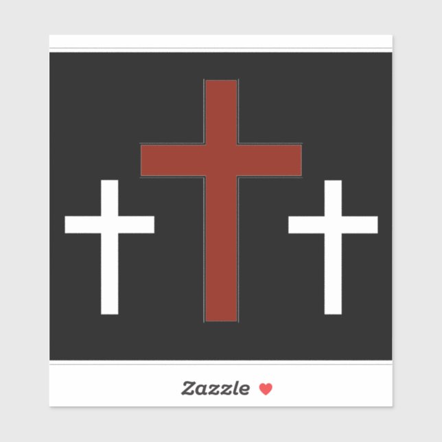 Adesivo Na Cruz (Folha)