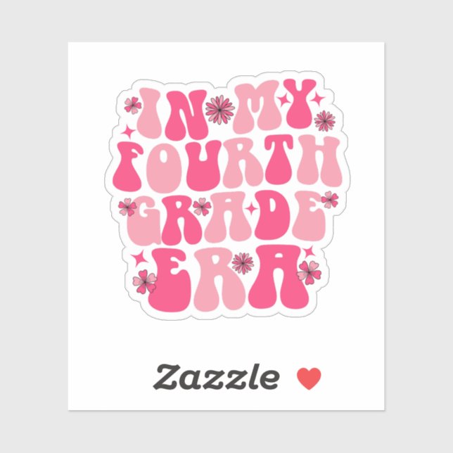 Adesivo Na Minha Era Do Quarto Ano (Folha)