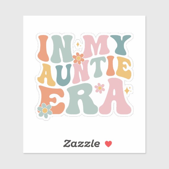 Adesivo Na minha tia (Folha)