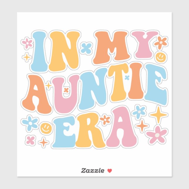 Adesivo Na Minha Tia Era I (Folha)