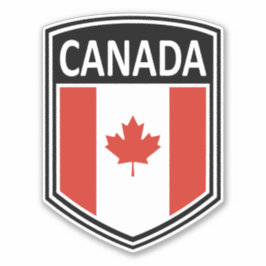 Adesivo Nacional - Canadá