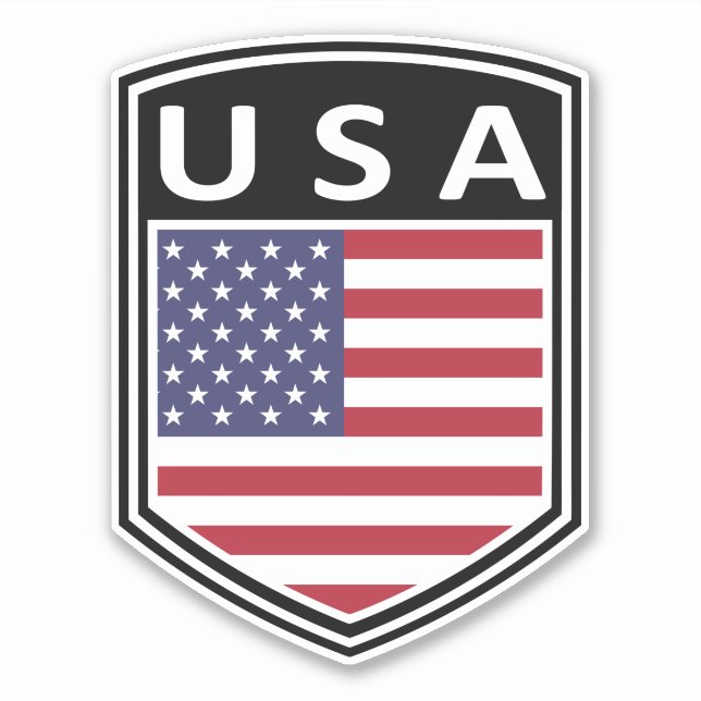Adesivo Nacional - EUA (Frente)