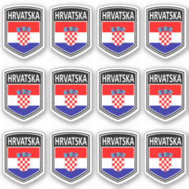 Adesivo Nacional - Hrvatska