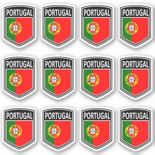 Adesivo Nacional - Portugal (Frente)