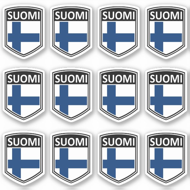 Adesivo Nacional - Suomi (Frente)