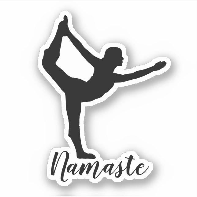 Adesivo Namaste Yoga (Frente)