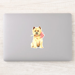 Adesivo Namorados Cairn Terrier Vinyl