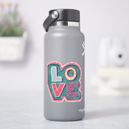 Adesivo "Namorados de inspirivência do AMOR Cute