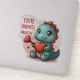 Adesivo Namorados Dinomite, Dinossauro Bonito