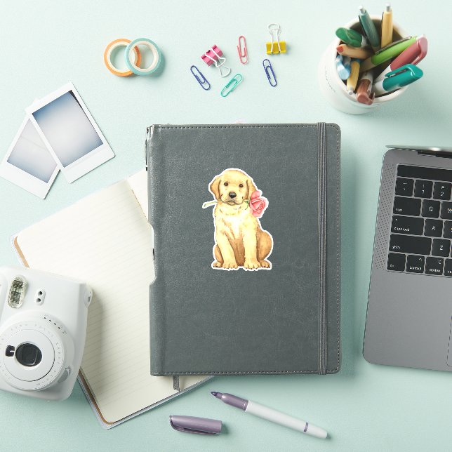 Adesivo Namorados Yellow Lab Vinyl Sticker (Capa para iPad)