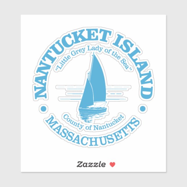 Adesivo Nantucket (veleiro) (Folha)
